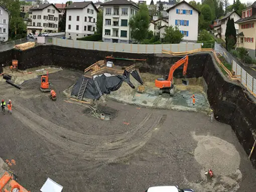 BLINDAGE TEMPORAIRE D’UNE FOUILLE À GRANGES-PACCOT