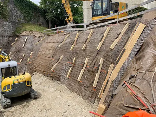 BLINDAGE TEMPORAIRE D’UNE FOUILLE D’EXCAVATION À GENÈVE