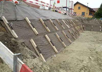 BLINDAGE TEMPORAIRE D’UNE FOUILLE D’EXCAVATION À FÉTIGNY