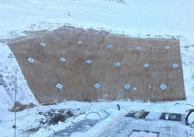 STABILISATION PERMANENTE DU TALUS D’UN CHALET À MONTHEY