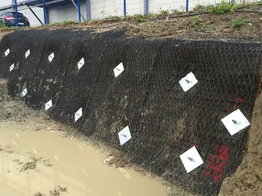 SOUTÈNEMENT D’UNE PAROI D’EXCAVATION À BUSSIGNY