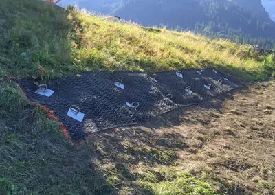 ANCRAGE PERMANENT D’UN PIED DE TALUS