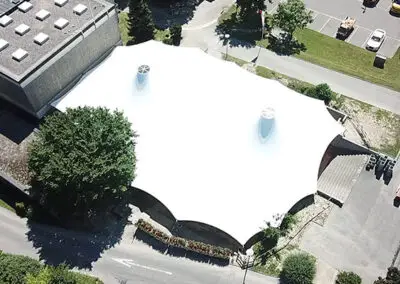ANCRAGE PERMANENT D’UN CHAPITEAU