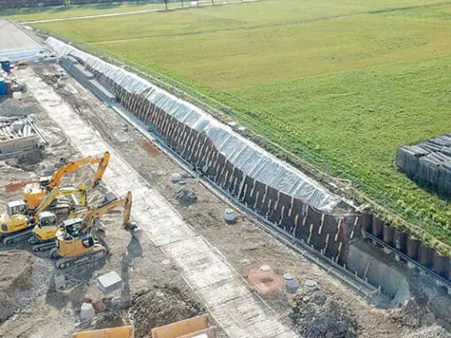 ANCRAGE D’UNE PAROI D’EXCAVATION TEMPORAIRE À TRÉLEX