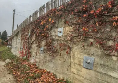 RENFORCEMENT DES MURS ENVIRONNANTS D’UN CHALET