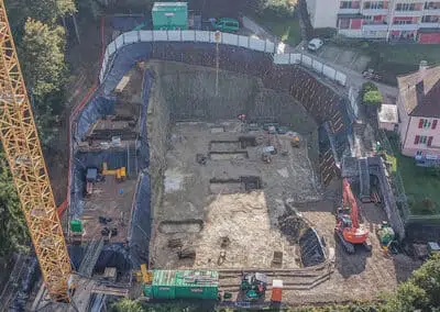 ANCRAGE D’UNE PAROI BERLINOISE ET D’UNE FOUILLE D’EXCAVATION