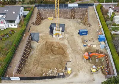 BLINDAGE D’UNE FOUILLE D’EXCAVATION À BEGNINS