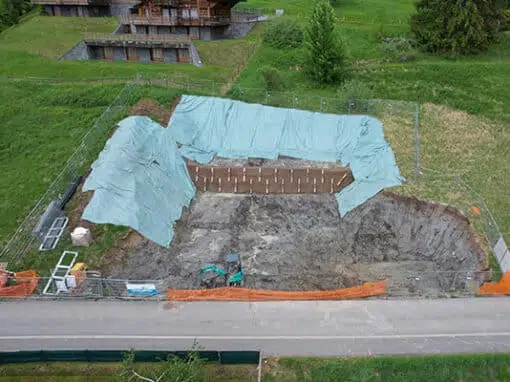 ANCRAGE TEMPORAIRE D’UNE PAROI D’EXCAVATION À CHESIÈRES