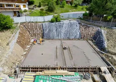 ANCRAGE D’UNE PAROI D’EXCAVATION TEMPORAIRE À CHÂTEL-ST-DENIS