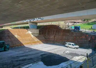 STABILISATION DE PLUSIEURS FOUILLES POUR L’AUTOROUTE