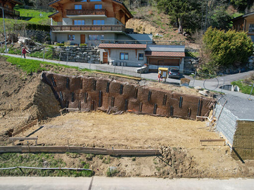 ANCRAGE D’UNE PAROI D’EXCAVATION TEMPORAIRE À CHESIÈRES