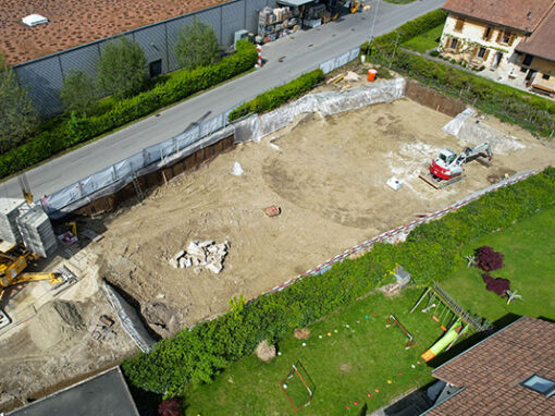 BLINDAGE TEMPORAIRE D’UNE FOUILLE SUR DEUX ZONES